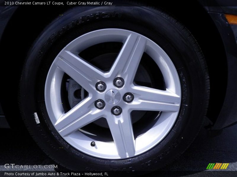Cyber Gray Metallic / Gray 2010 Chevrolet Camaro LT Coupe