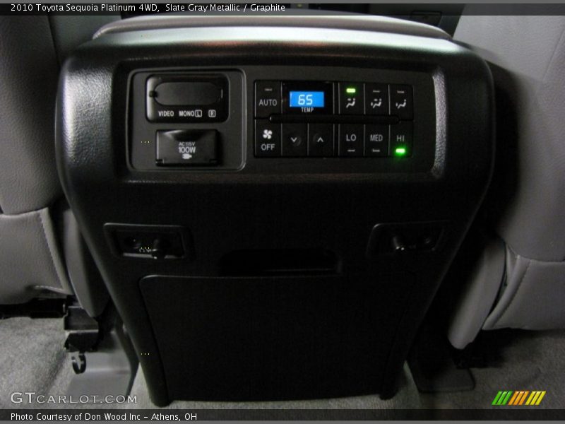Slate Gray Metallic / Graphite 2010 Toyota Sequoia Platinum 4WD