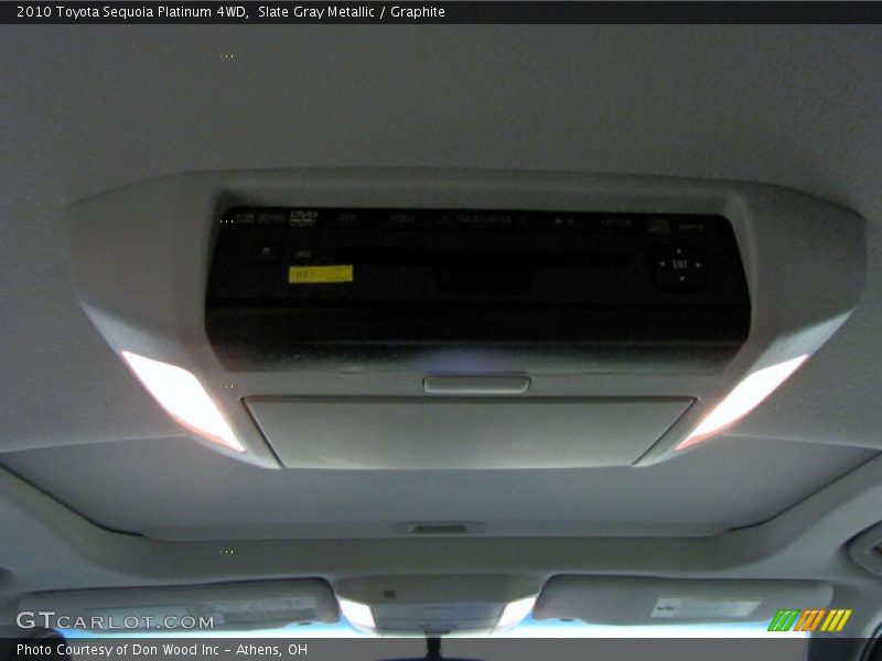 Slate Gray Metallic / Graphite 2010 Toyota Sequoia Platinum 4WD