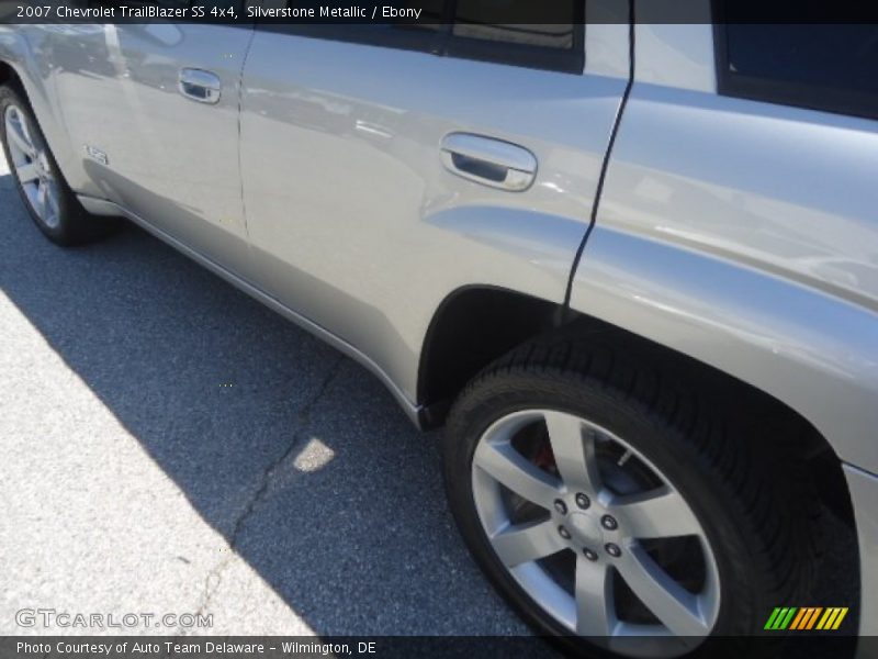 Silverstone Metallic / Ebony 2007 Chevrolet TrailBlazer SS 4x4