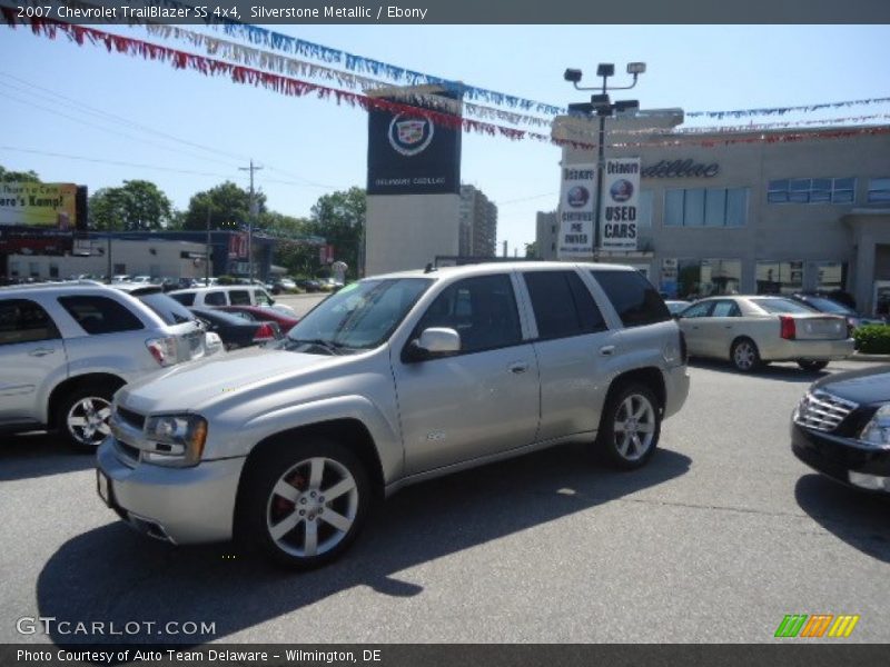 Silverstone Metallic / Ebony 2007 Chevrolet TrailBlazer SS 4x4