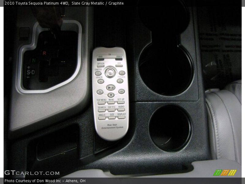Slate Gray Metallic / Graphite 2010 Toyota Sequoia Platinum 4WD