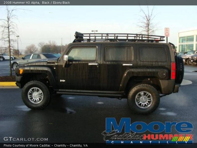Black / Ebony Black 2008 Hummer H3 Alpha