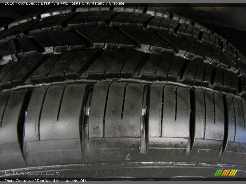 Slate Gray Metallic / Graphite 2010 Toyota Sequoia Platinum 4WD
