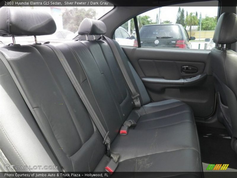 Silver Pewter / Dark Gray 2003 Hyundai Elantra GLS Sedan