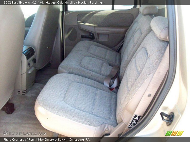 Harvest Gold Metallic / Medium Parchment 2002 Ford Explorer XLS 4x4