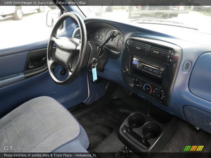 Dashboard of 1995 Ranger XL SuperCab