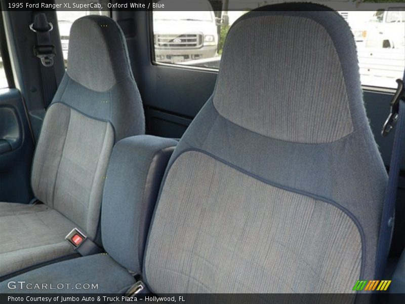  1995 Ranger XL SuperCab Blue Interior