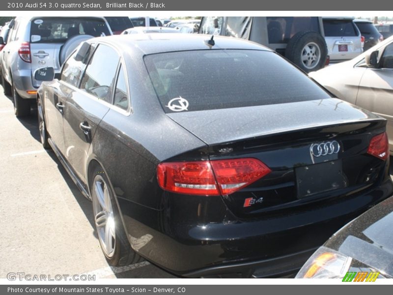 Brilliant Black / Black 2010 Audi S4 3.0 quattro Sedan