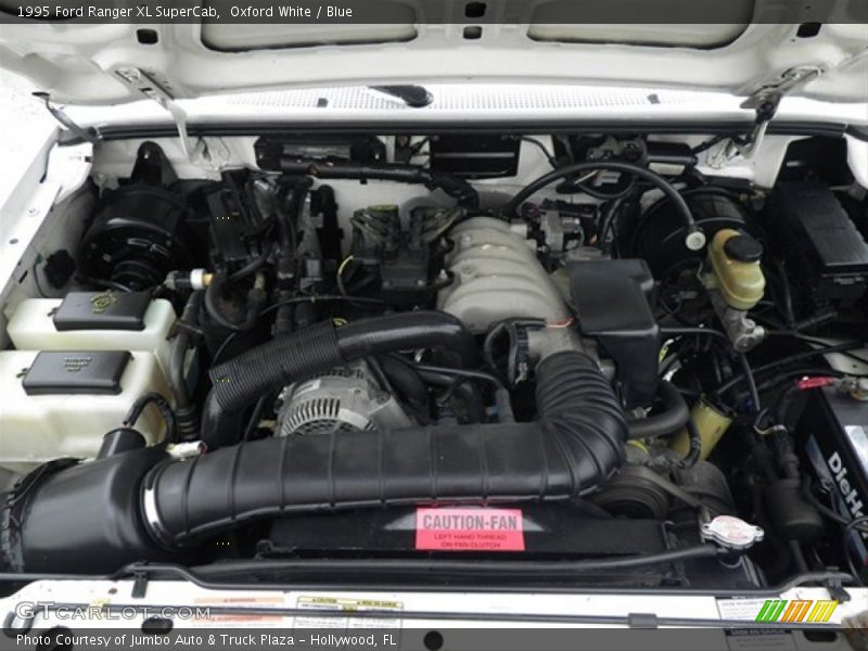  1995 Ranger XL SuperCab Engine - 3.0 Liter OHV 12-Valve V6