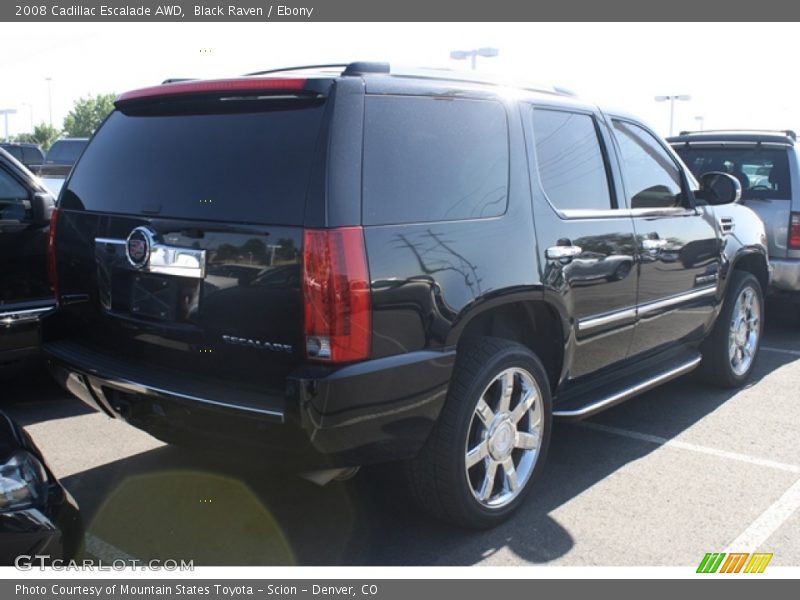 Black Raven / Ebony 2008 Cadillac Escalade AWD