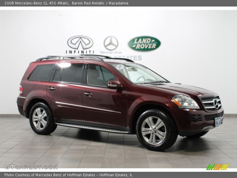 Barolo Red Metallic / Macadamia 2008 Mercedes-Benz GL 450 4Matic