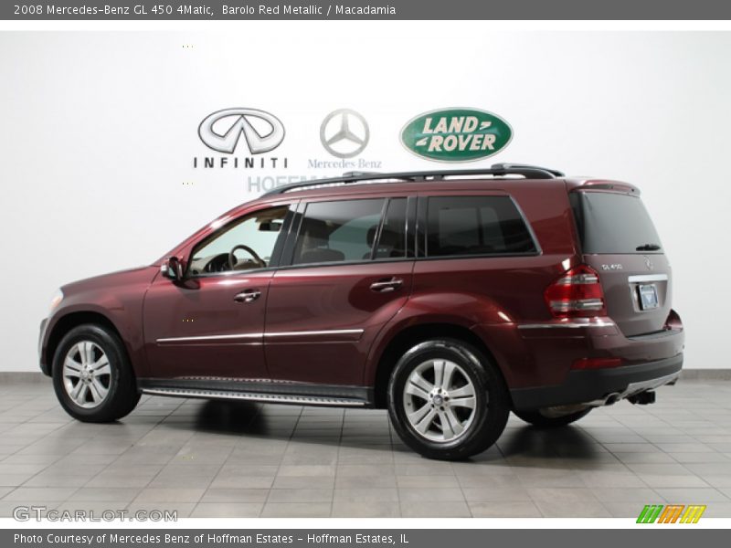 Barolo Red Metallic / Macadamia 2008 Mercedes-Benz GL 450 4Matic