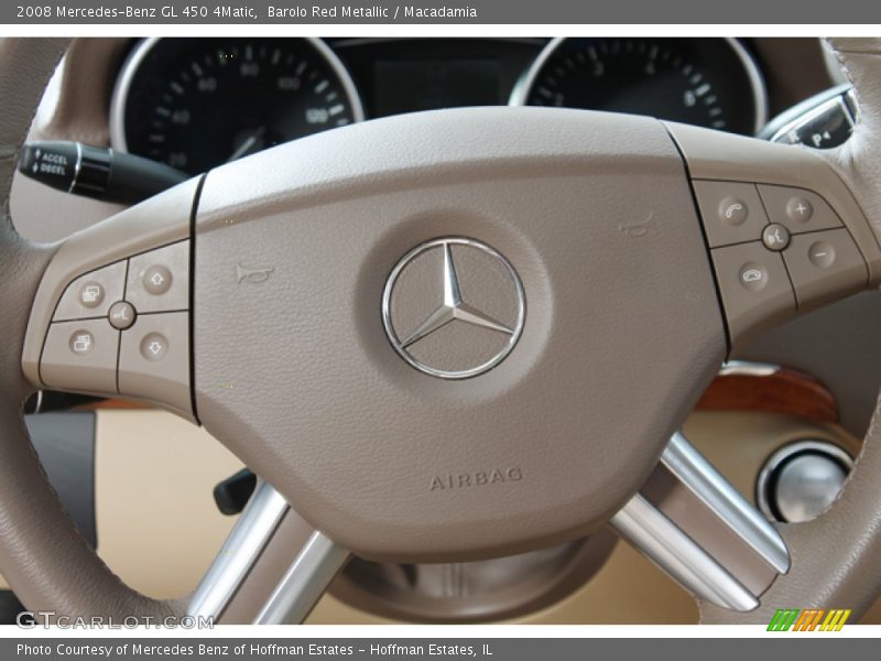 Barolo Red Metallic / Macadamia 2008 Mercedes-Benz GL 450 4Matic