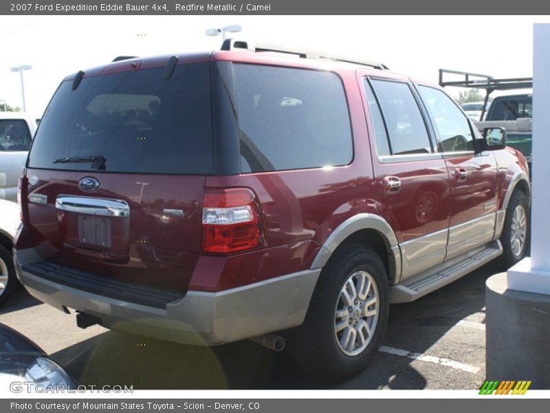 Redfire Metallic / Camel 2007 Ford Expedition Eddie Bauer 4x4