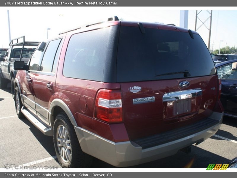 Redfire Metallic / Camel 2007 Ford Expedition Eddie Bauer 4x4