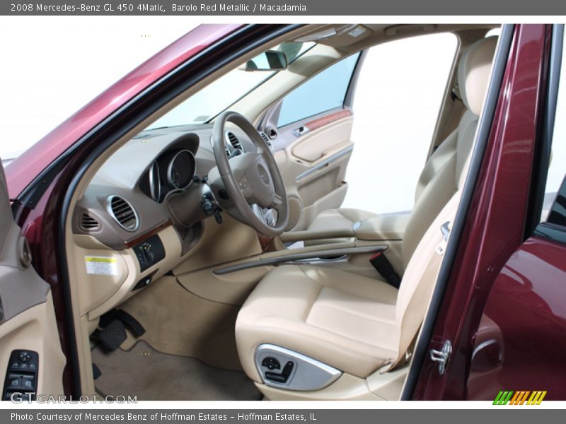 Barolo Red Metallic / Macadamia 2008 Mercedes-Benz GL 450 4Matic