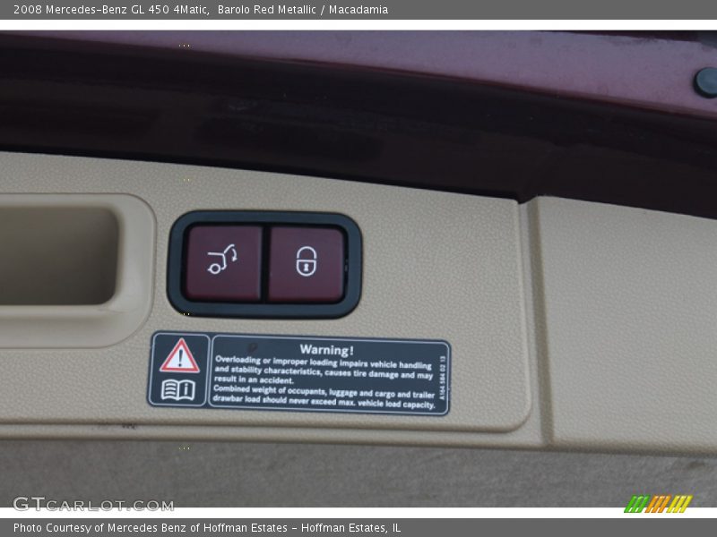 Barolo Red Metallic / Macadamia 2008 Mercedes-Benz GL 450 4Matic