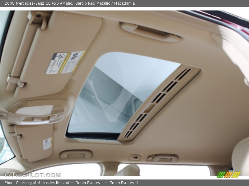 Barolo Red Metallic / Macadamia 2008 Mercedes-Benz GL 450 4Matic