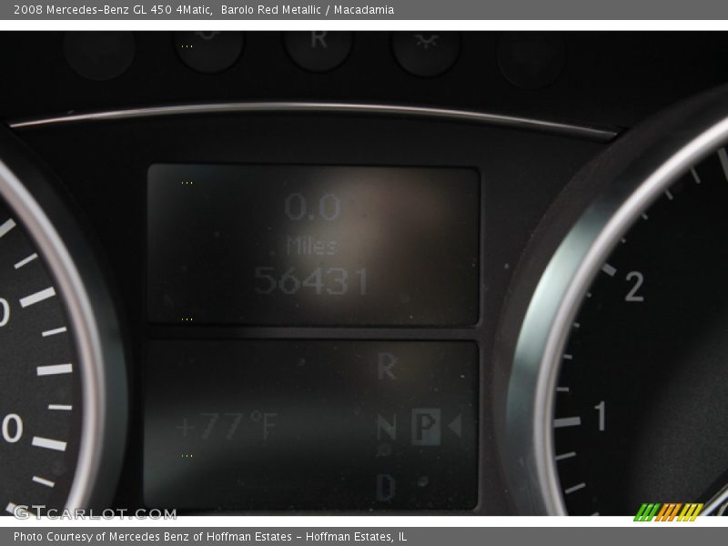 Barolo Red Metallic / Macadamia 2008 Mercedes-Benz GL 450 4Matic