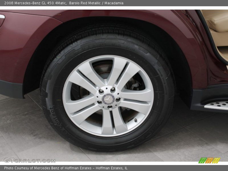 Barolo Red Metallic / Macadamia 2008 Mercedes-Benz GL 450 4Matic