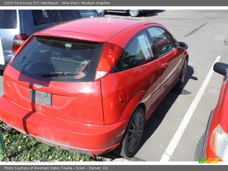 Infra-Red / Medium Graphite 2003 Ford Focus SVT Hatchback