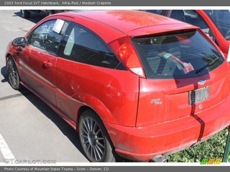 Infra-Red / Medium Graphite 2003 Ford Focus SVT Hatchback