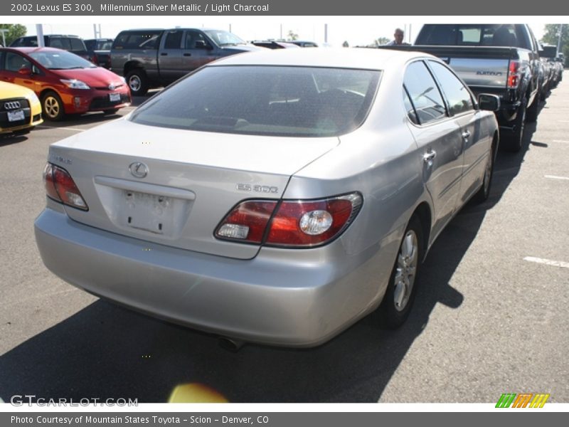 Millennium Silver Metallic / Light Charcoal 2002 Lexus ES 300