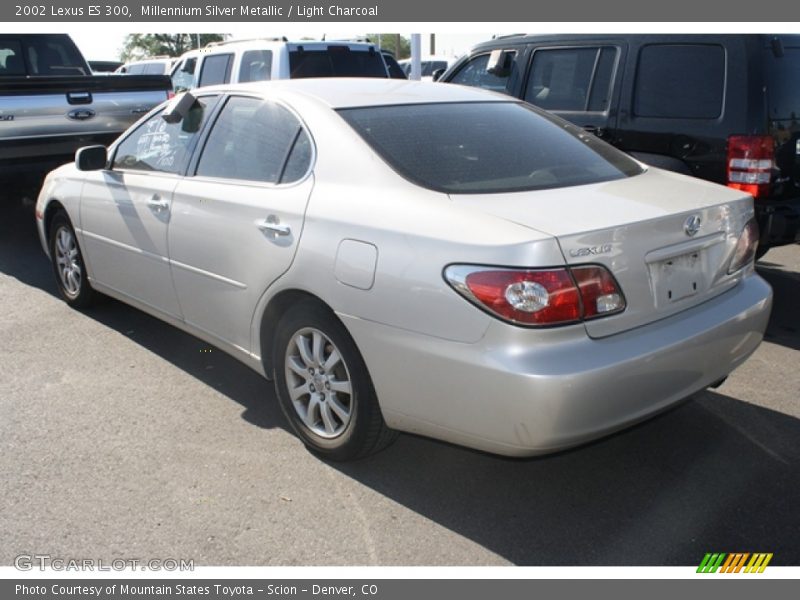 Millennium Silver Metallic / Light Charcoal 2002 Lexus ES 300