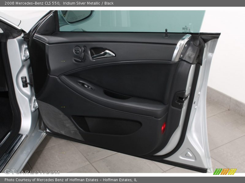 Iridium Silver Metallic / Black 2008 Mercedes-Benz CLS 550