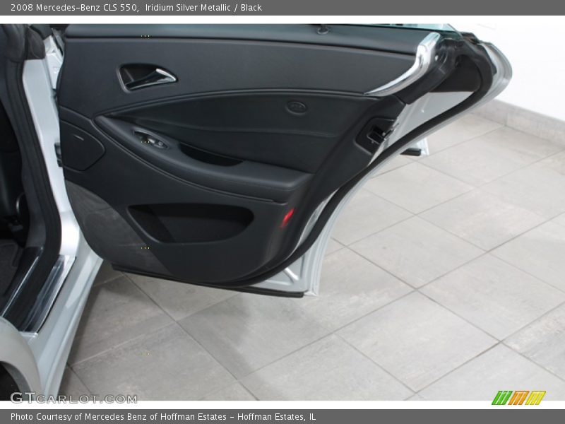 Iridium Silver Metallic / Black 2008 Mercedes-Benz CLS 550