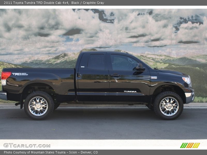 Black / Graphite Gray 2011 Toyota Tundra TRD Double Cab 4x4