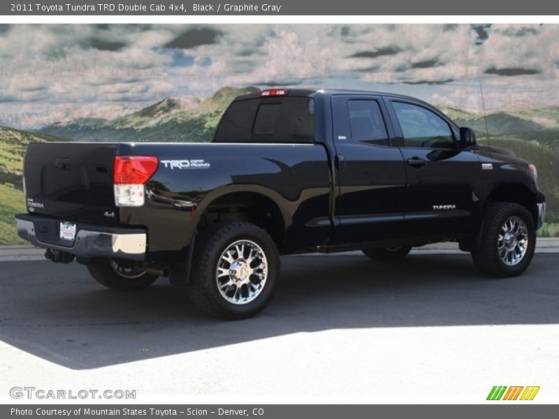 Black / Graphite Gray 2011 Toyota Tundra TRD Double Cab 4x4