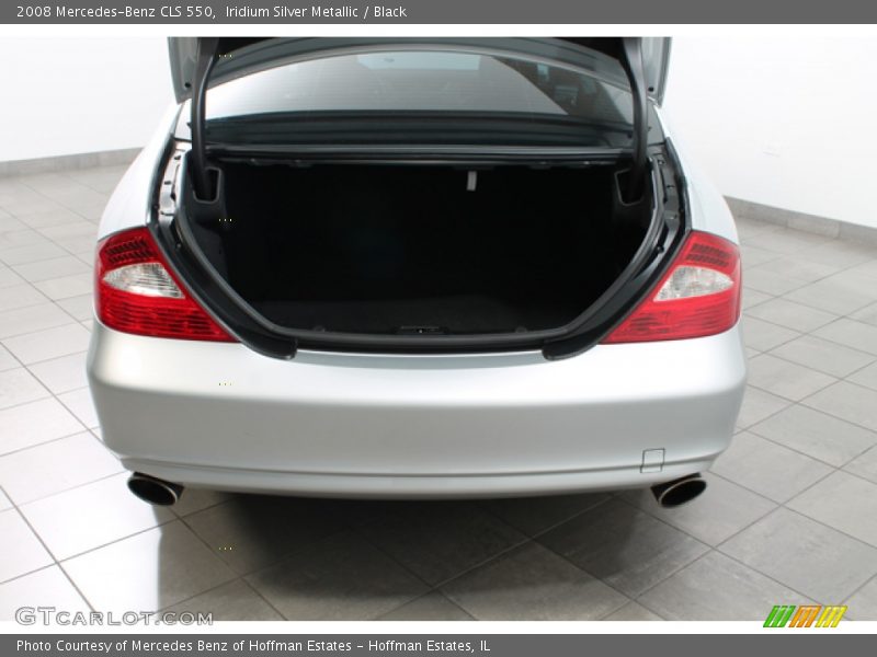 Iridium Silver Metallic / Black 2008 Mercedes-Benz CLS 550