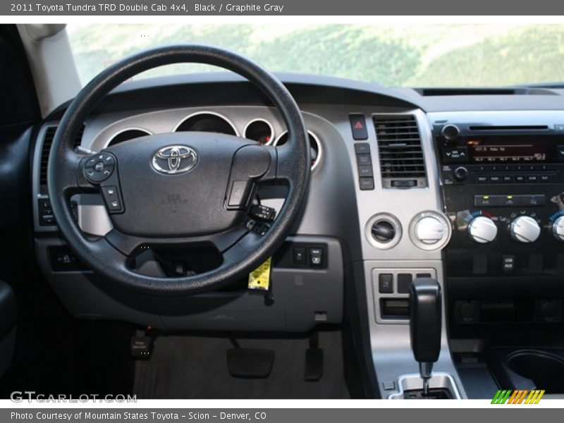 Black / Graphite Gray 2011 Toyota Tundra TRD Double Cab 4x4