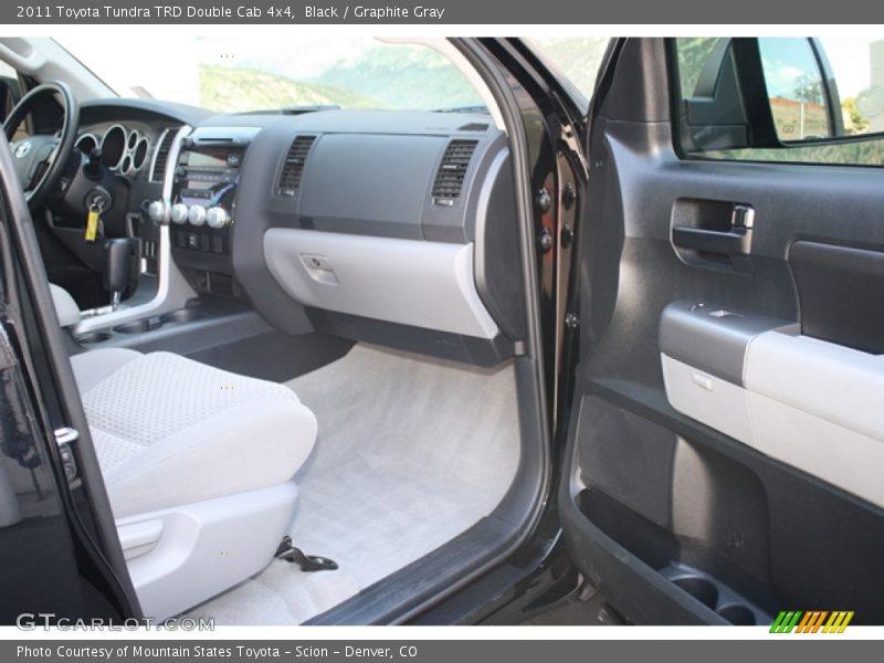 Black / Graphite Gray 2011 Toyota Tundra TRD Double Cab 4x4