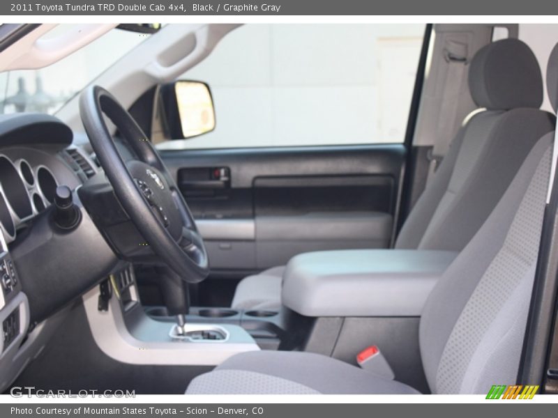 Black / Graphite Gray 2011 Toyota Tundra TRD Double Cab 4x4