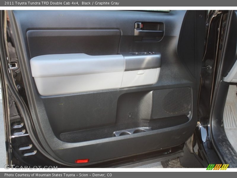 Black / Graphite Gray 2011 Toyota Tundra TRD Double Cab 4x4