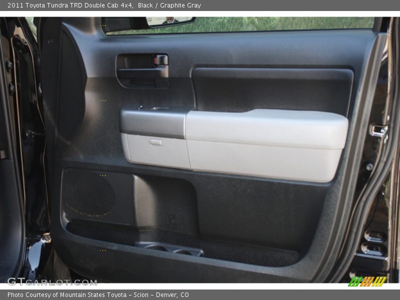 Black / Graphite Gray 2011 Toyota Tundra TRD Double Cab 4x4