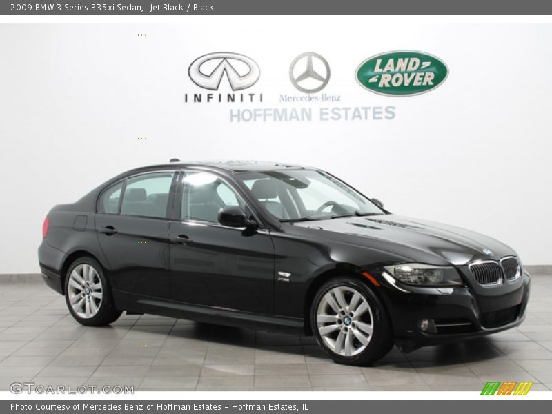 Jet Black / Black 2009 BMW 3 Series 335xi Sedan