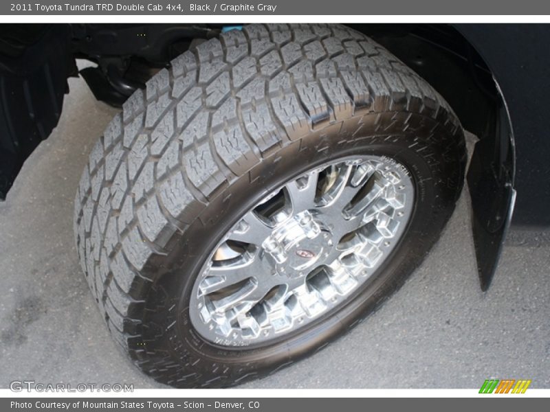 Black / Graphite Gray 2011 Toyota Tundra TRD Double Cab 4x4