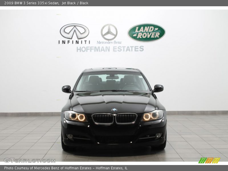 Jet Black / Black 2009 BMW 3 Series 335xi Sedan