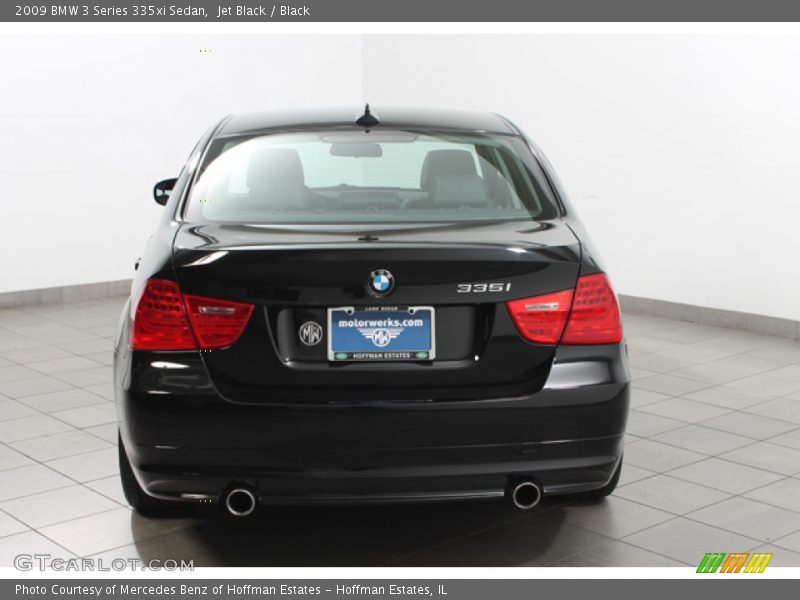 Jet Black / Black 2009 BMW 3 Series 335xi Sedan