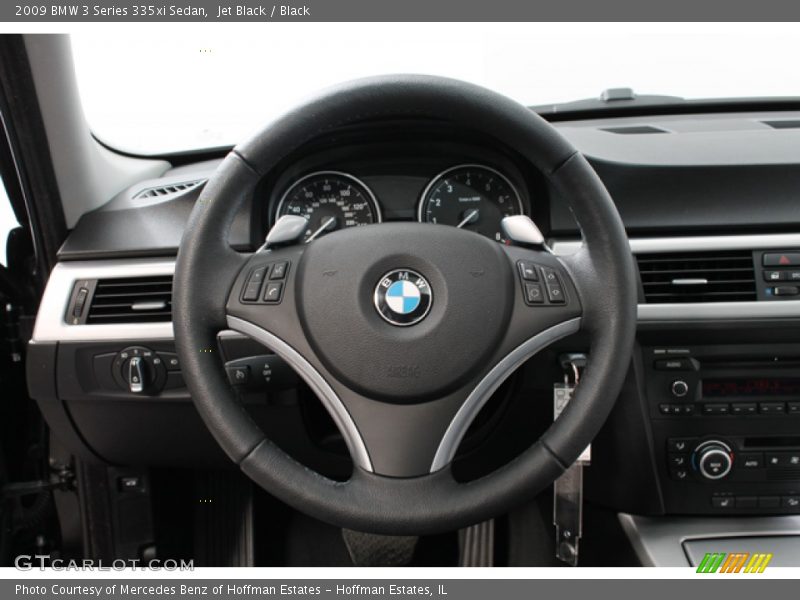 Jet Black / Black 2009 BMW 3 Series 335xi Sedan