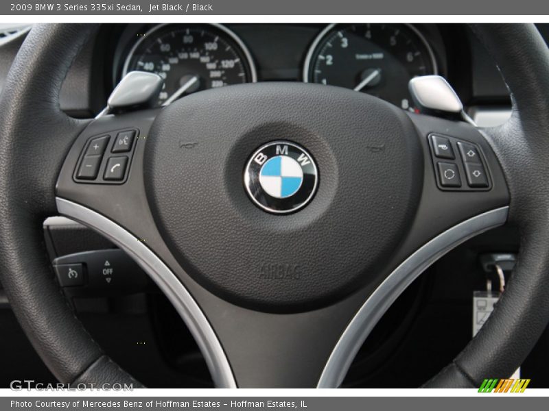Jet Black / Black 2009 BMW 3 Series 335xi Sedan