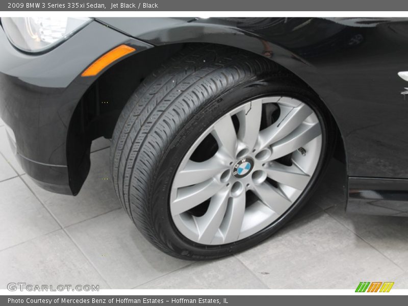 Jet Black / Black 2009 BMW 3 Series 335xi Sedan
