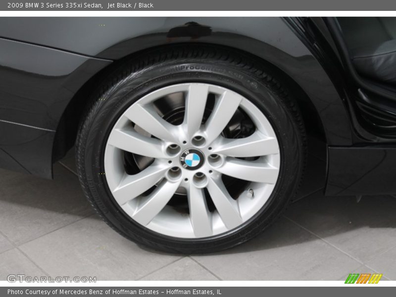 Jet Black / Black 2009 BMW 3 Series 335xi Sedan
