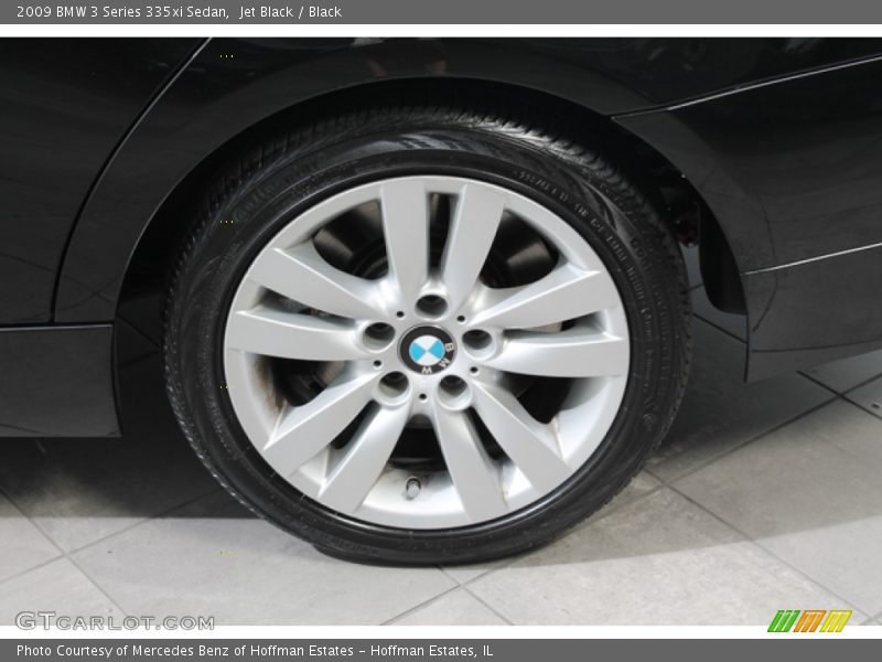 Jet Black / Black 2009 BMW 3 Series 335xi Sedan