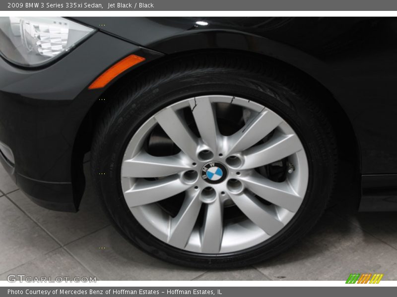 Jet Black / Black 2009 BMW 3 Series 335xi Sedan