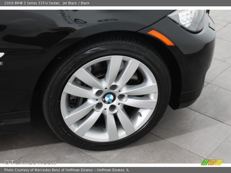 Jet Black / Black 2009 BMW 3 Series 335xi Sedan